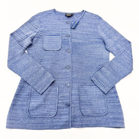 Pendleton North Coast Button Down Long Sleeve Cardigan Sweater Size L NWT - Picture 1 of 5